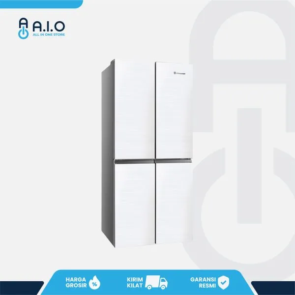 HISENSE - KULKAS 4 PINTU INVERTER 507 L - RQ561N4IWU