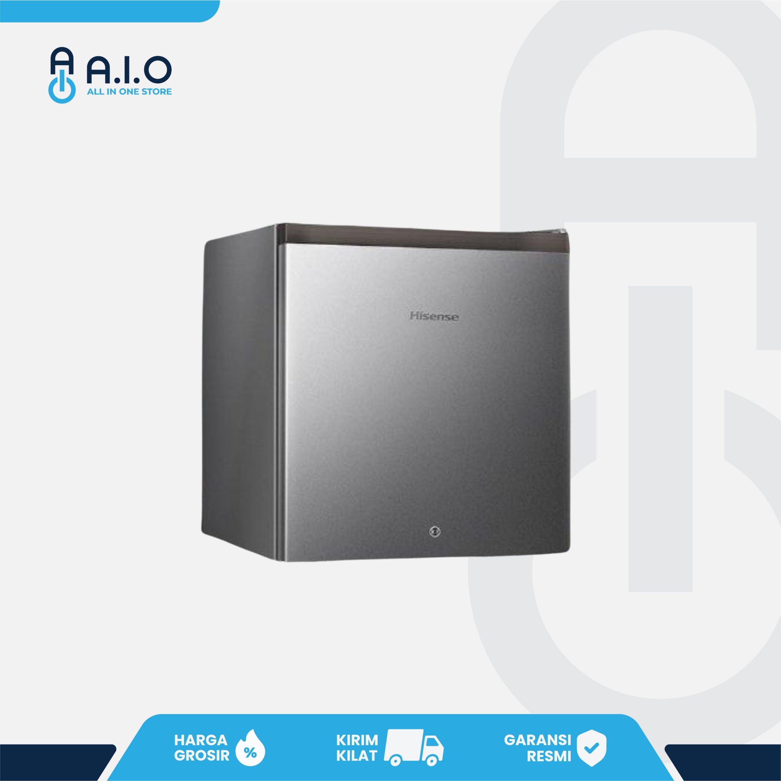 HISENSE - KULKAS PORTABLE 1 PINTU 42 L - RR58D4IGN