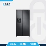 RS64R5141B4 SE FRONT SAMSUNG - KULKAS SIDE BY SIDE 676 L - RS64R5141B4/SE