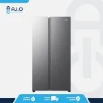 RS660N4IGN DEPAN HISENSE - KULKAS SIDE BY SIDE 566 L - RS660N4IGN