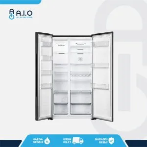 HISENSE - KULKAS SIDE BY SIDE INVERTER 620 L - RS680SN4IBU - Gambar 4