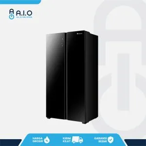 HISENSE - KULKAS SIDE BY SIDE INVERTER 620 L - RS680SN4IBU - Gambar 3