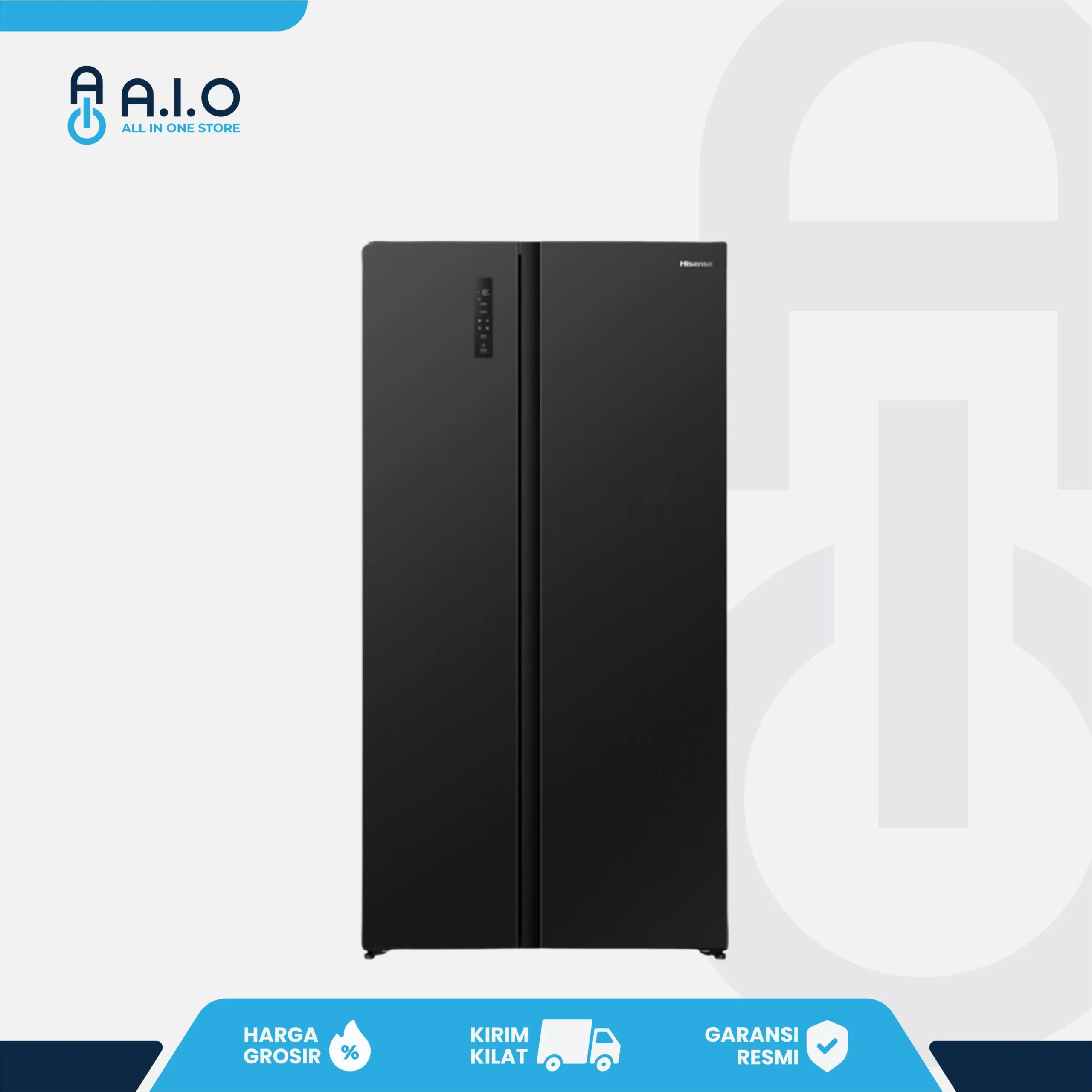 HISENSE - KULKAS SIDE BY SIDE 544 L - RS708N4IBU