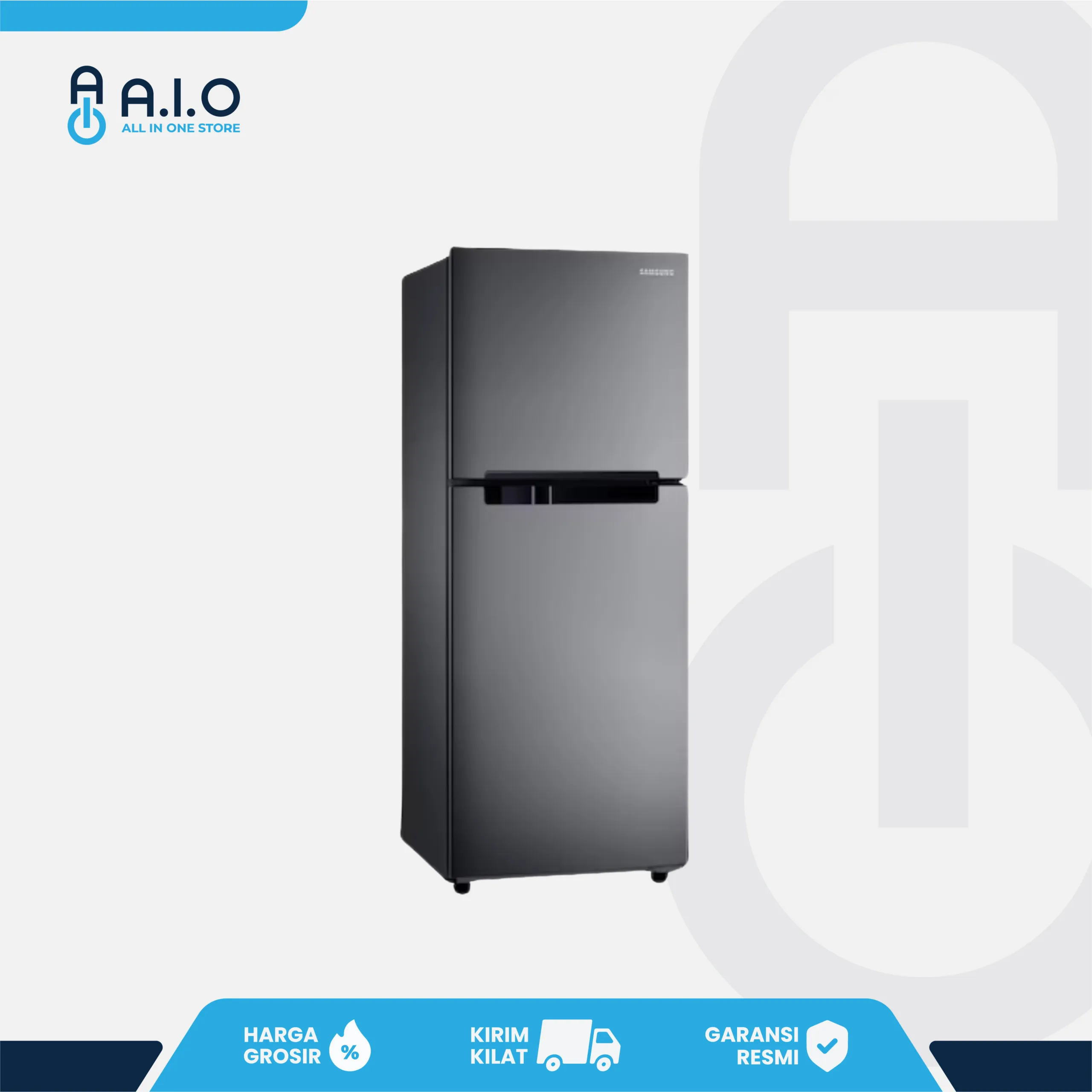 SAMSUNG - KULKAS 2 PINTU INVERTER 203 L - RT19M300BGS 2 SAMSUNG - KULKAS 2 PINTU INVERTER 203 L - RT19M300BGS - Gambar 2