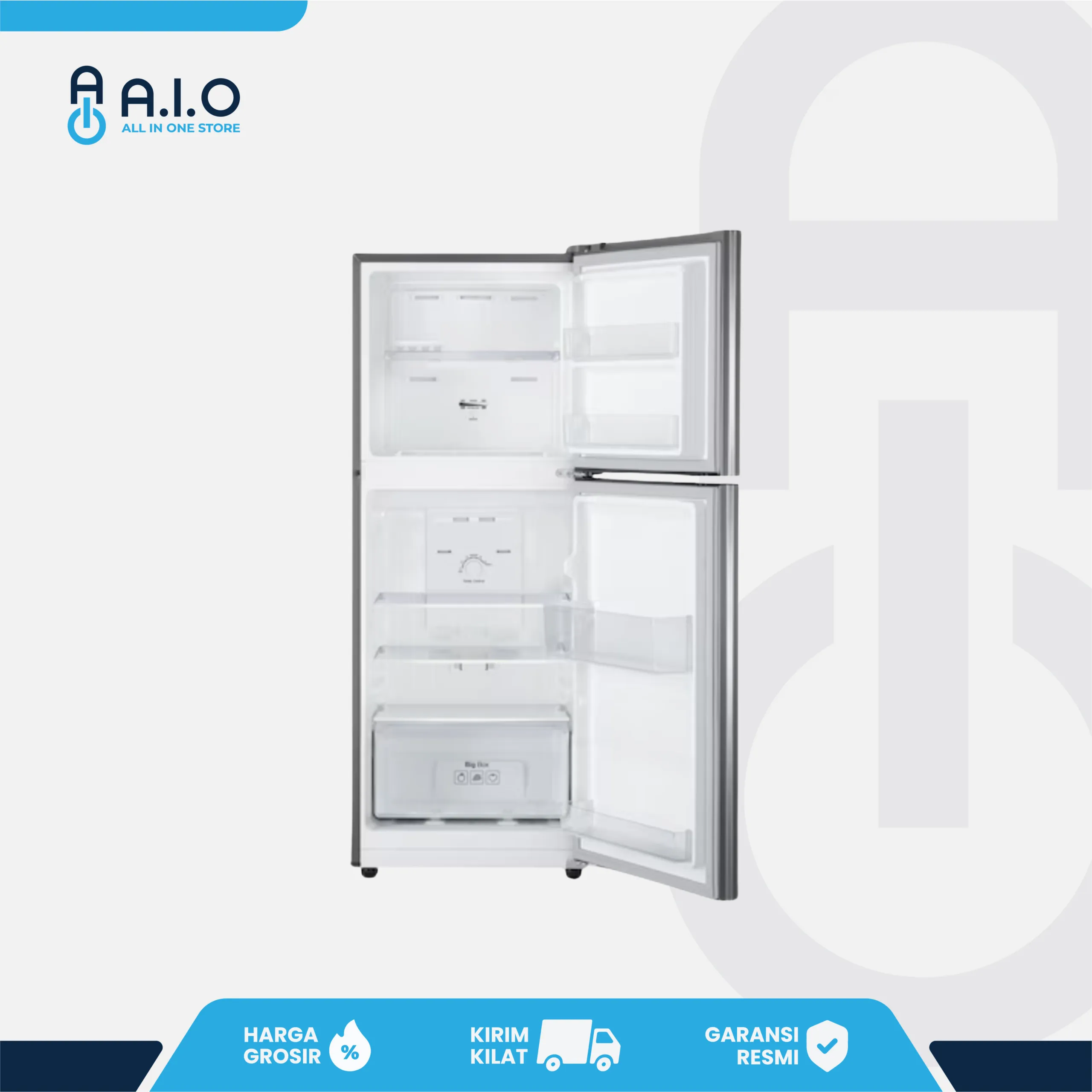 SAMSUNG - KULKAS 2 PINTU INVERTER 203 L - RT19M300BGS 4 SAMSUNG - KULKAS 2 PINTU INVERTER 203 L - RT19M300BGS - Gambar 4