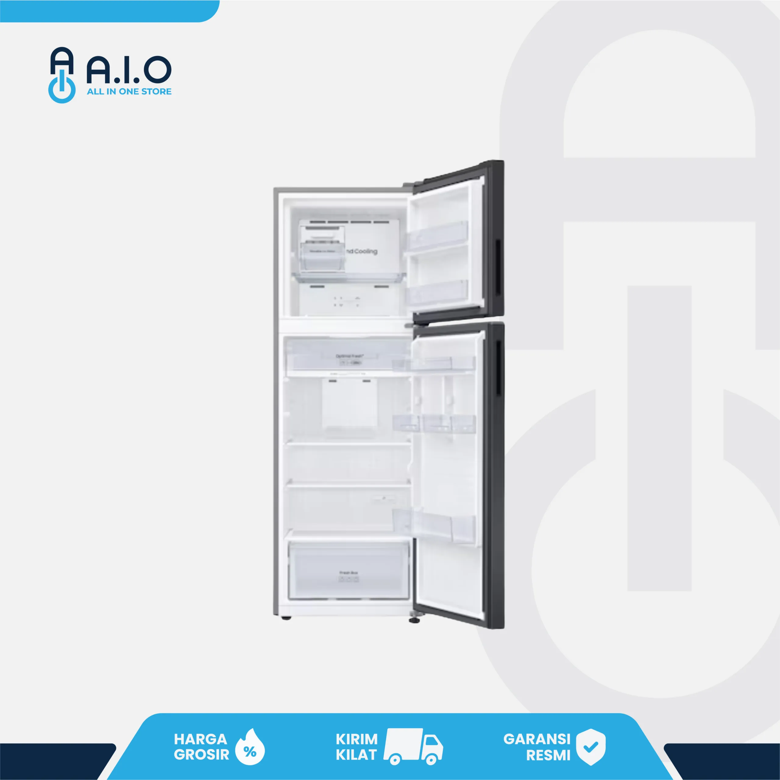 SAMSUNG - KULKAS 2 PINTU 348 L - RT35CG5420B1SE 3 SAMSUNG - KULKAS 2 PINTU 348 L - RT35CG5420B1SE - Image 3