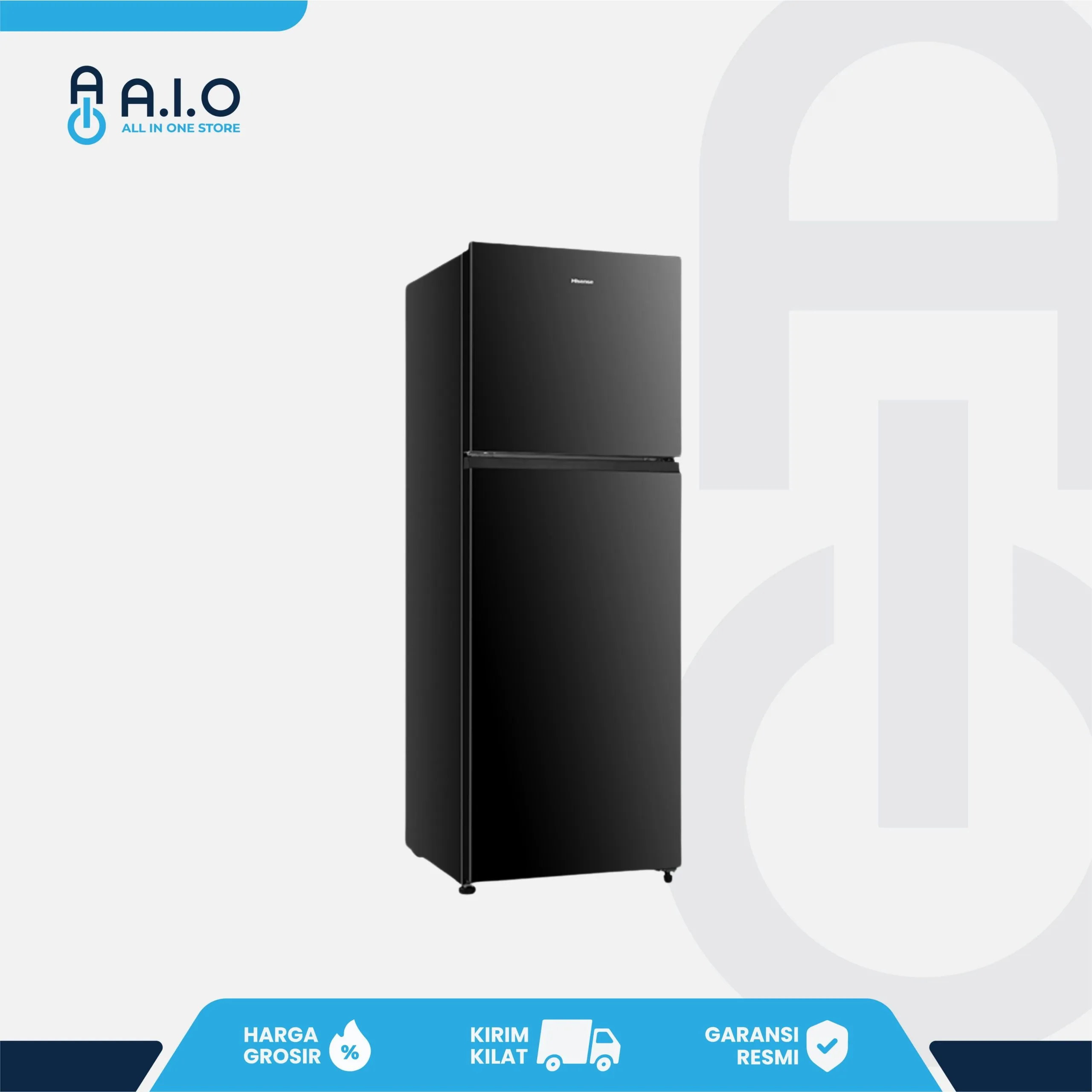 HISENSE - KULKAS 2 PINTU INVERTER 346 L - RT416N4IBN - Gambar 2