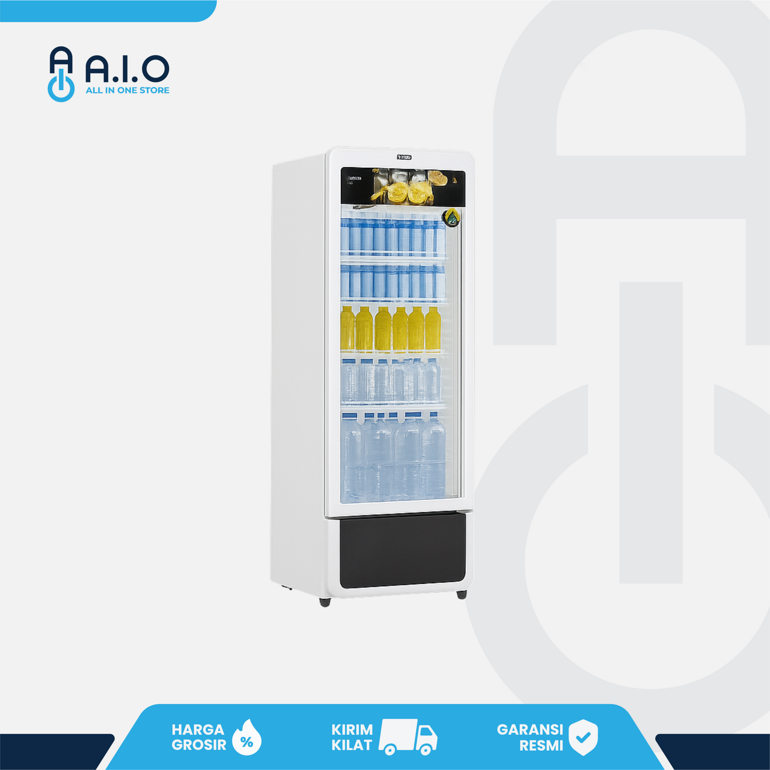 RSA - SHOWCASE 1 PINTU 240 L - RUBY 240