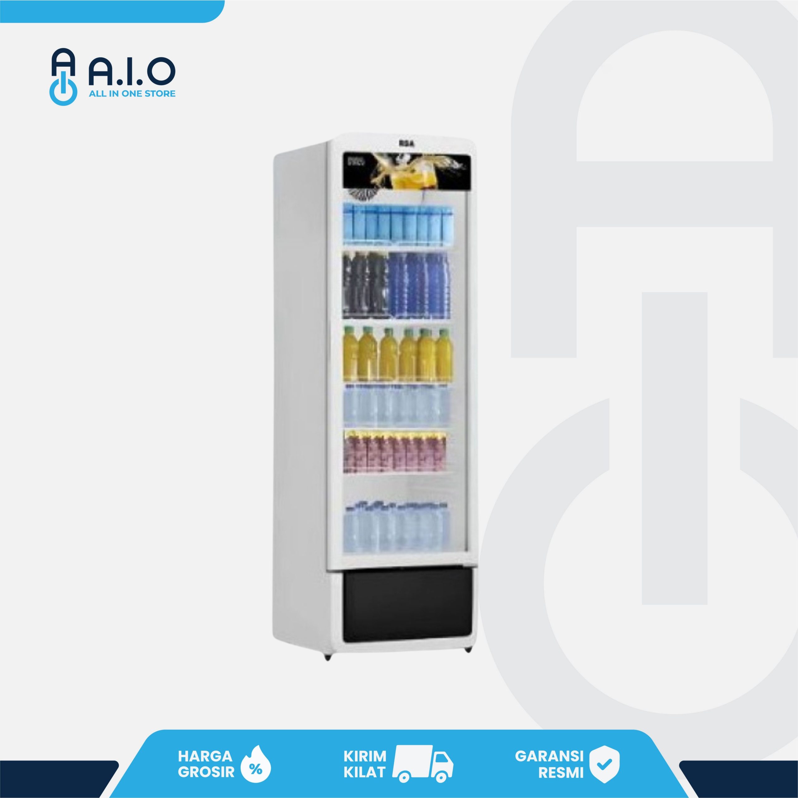 RSA - SHOWCASE 1 PINTU 280 L - RUBY 280