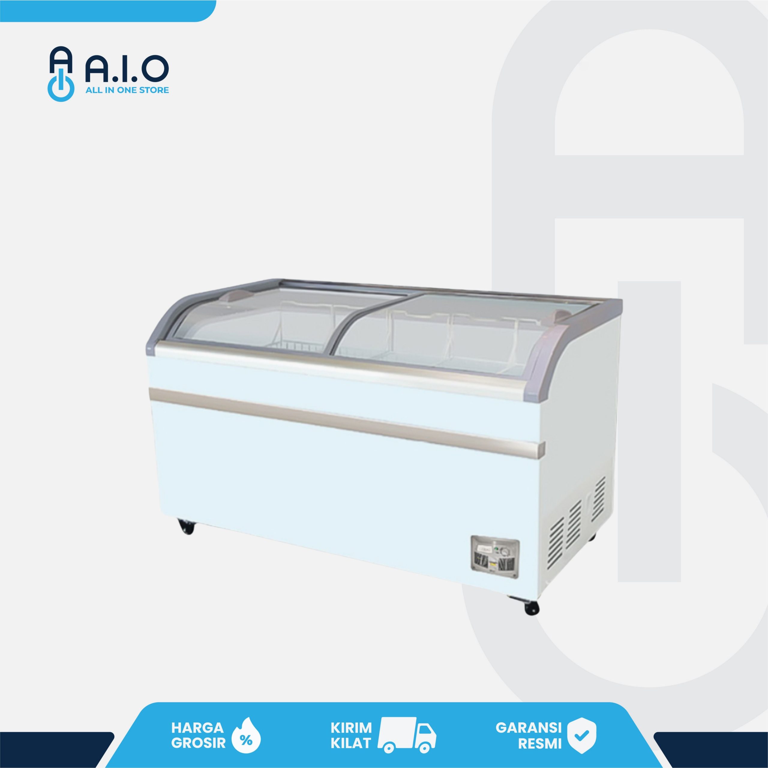 GEA - CHEST FREEZER SLIDING GLASS 2 PINTU - SD 500BY