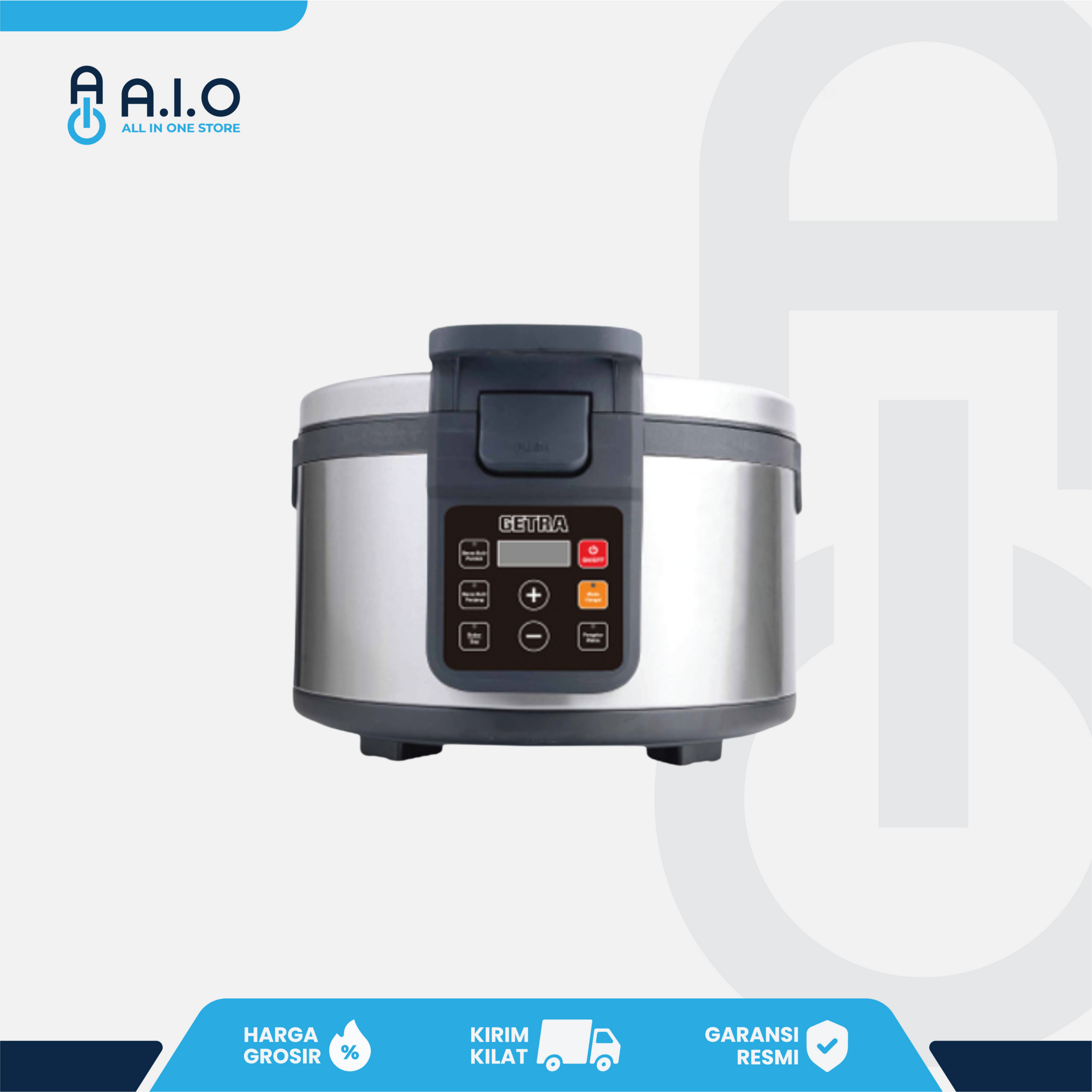GETRA - RICE COOKER 20 L - SH 8600E