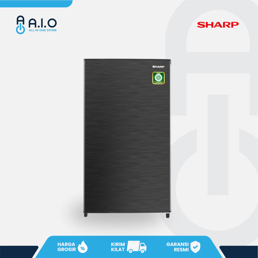 SHARP - KULKAS 1 PINTU - SJ N162N HS kulkas 1 pintu sharp