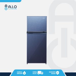 SHARP - KULKAS 2 PINTU 172 L - SJ 195MD SG2