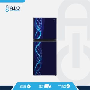 SHARP - KULKAS 2 PINTU 152 L - SJ 197ND VB2