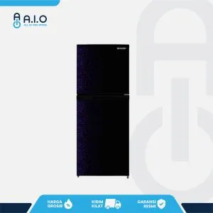 SHARP - KULKAS 2 PINTU 205 L - SJ 236MG GB