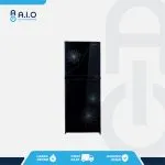 SJ 237MG DB FRONT SHARP - KULKAS 2 PINTU 205 L - SJ 237MG DB
