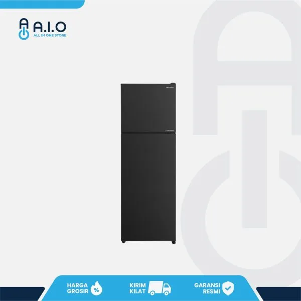 SHARP - KULKAS 2 PINTU 237 L - SJ 326SI GK