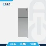 SJ 456GI MS FRONT SHARP - KULKAS 2 PINTU 329 L - SJ 456GI MS