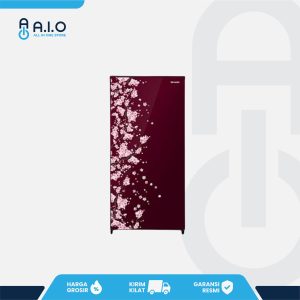 SHARP - KULKAS 1 PINTU 128 L - SJ N162D VR