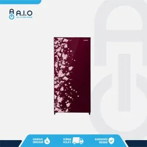 SHARP - KULKAS 1 PINTU 128 L - SJ N162D VR