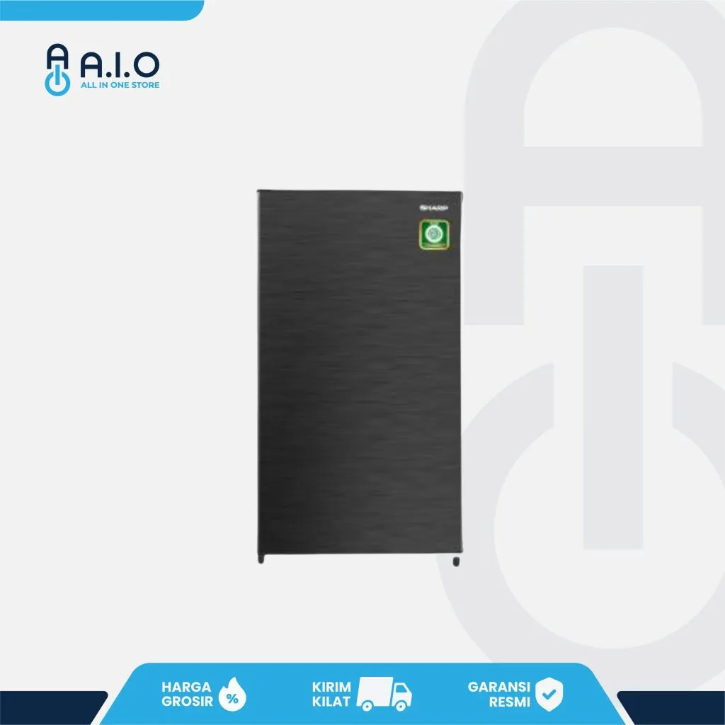 SHARP - KULKAS 1 PINTU 128 L - SJ N162N HS