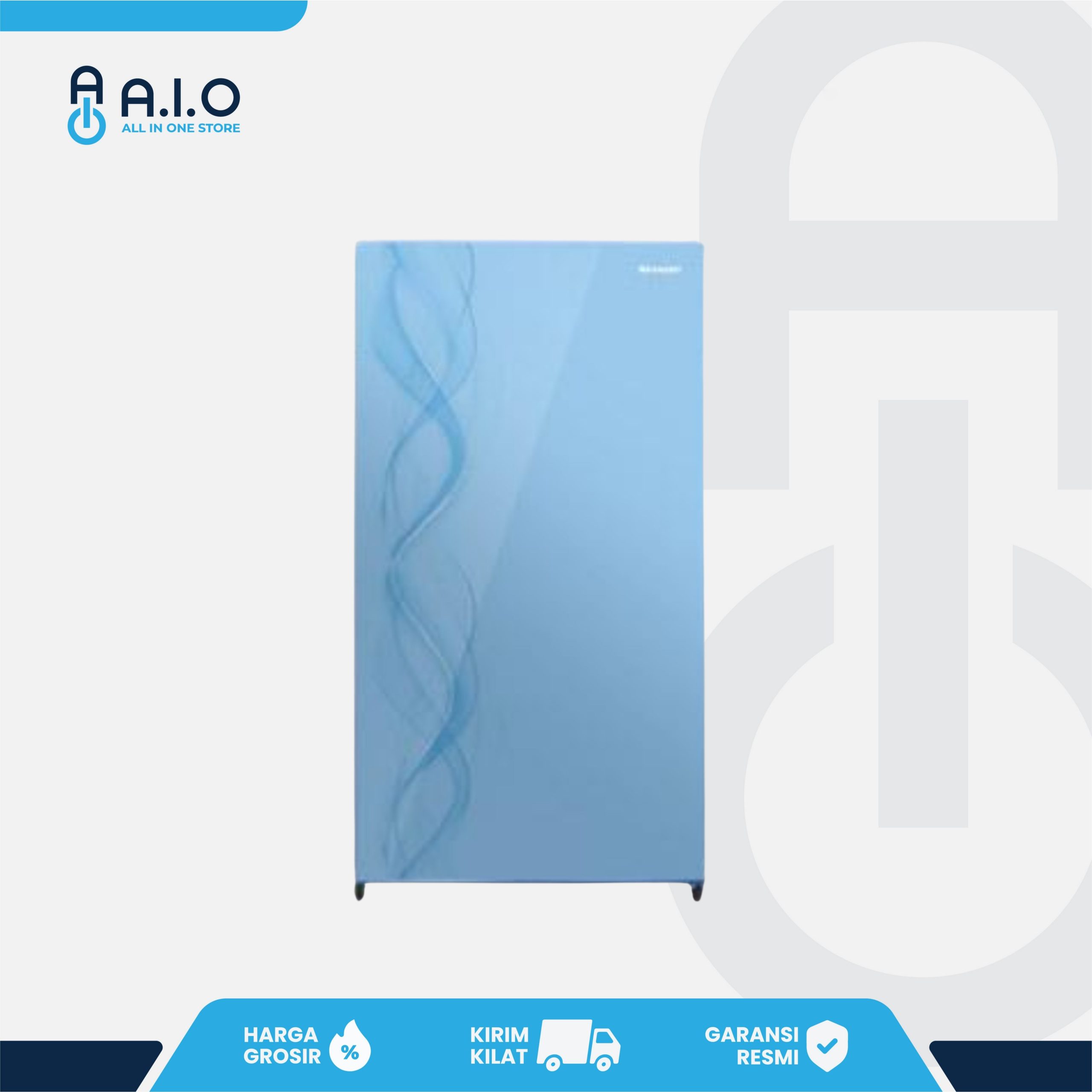SHARP - KULKAS 1 PINTU 166 L - SJ N182D AB