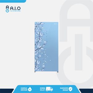 SHARP - KULKAS 1 PINTU 166 L - SJ N182D SB