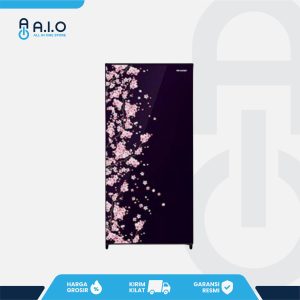 SHARP - KULKAS 1 PINTU 166 L - SJ N182D VB