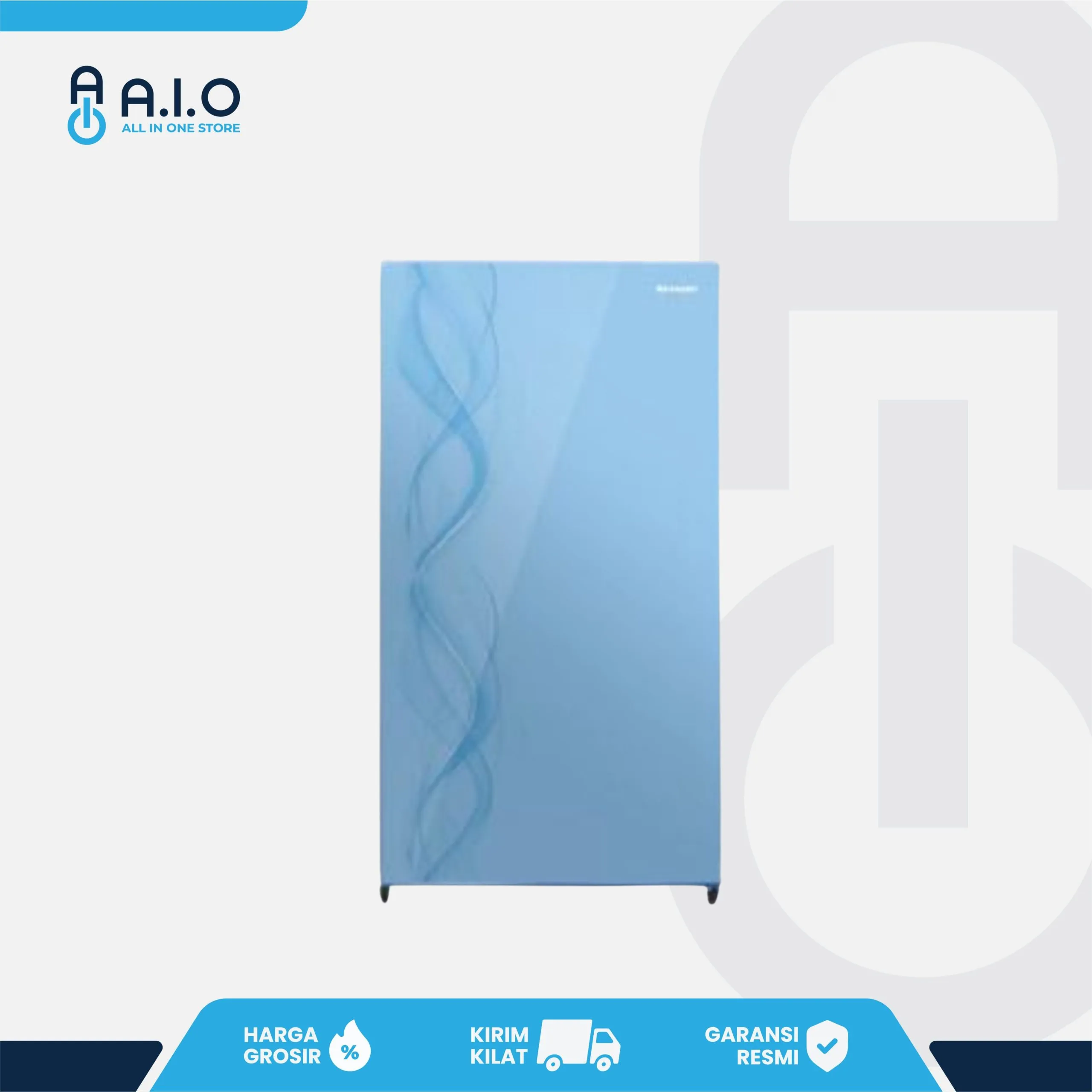 SHARP - KULKAS 1 PINTU 175 L - SJ N192D AB