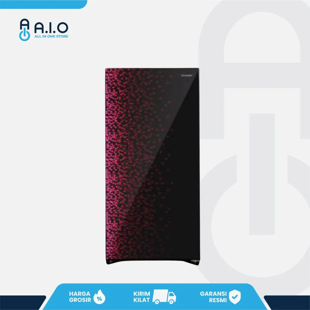 SHARP - KULKAS 1 PINTU 133 L - SJ X165MG GR