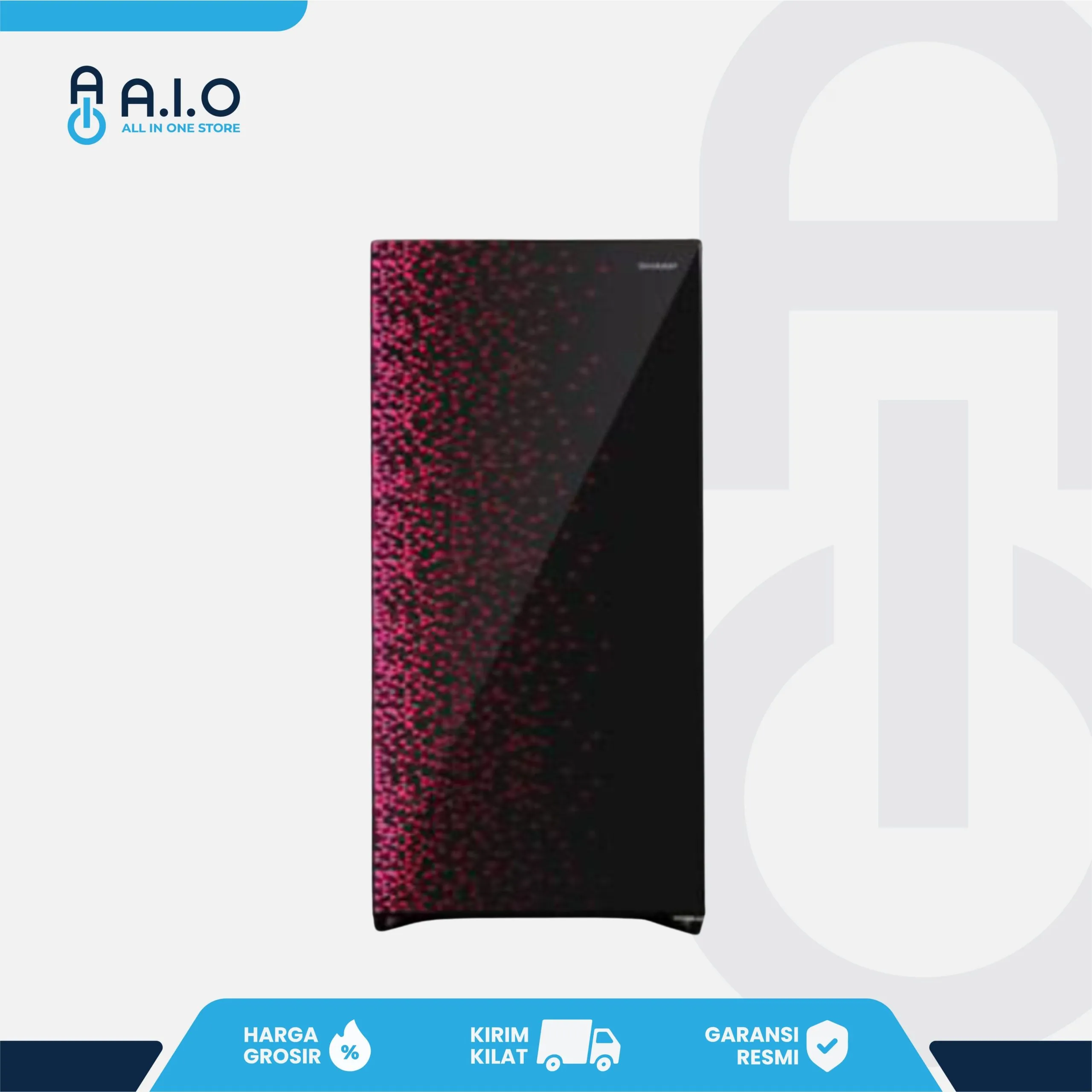 SHARP - KULKAS 1 PINTU 133 L - SJ X165MG GR - Gambar 1