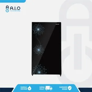 SHARP - KULKAS 1 PINTU 128 L - SJ X167MG DB