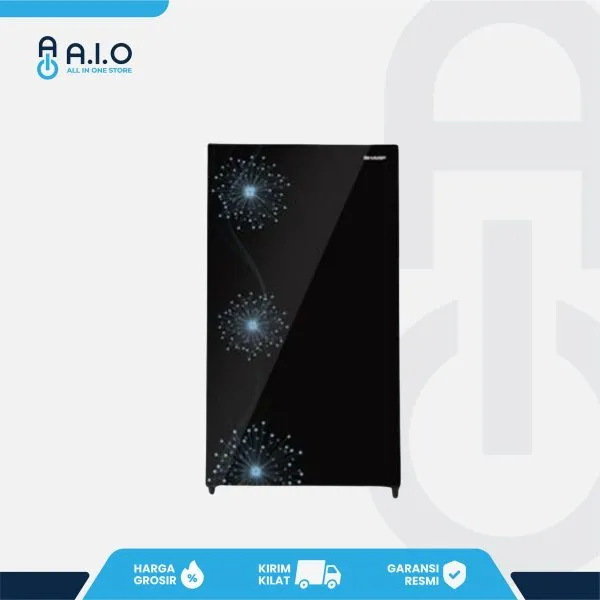 SHARP - KULKAS 1 PINTU 128 L - SJ X167MG DB