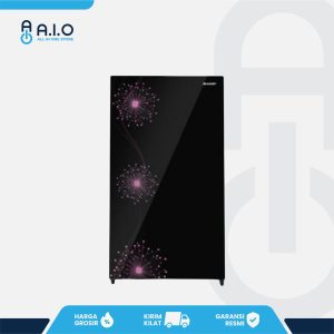 SHARP - KULKAS 1 PINTU 157 L - SJ X187MG DP
