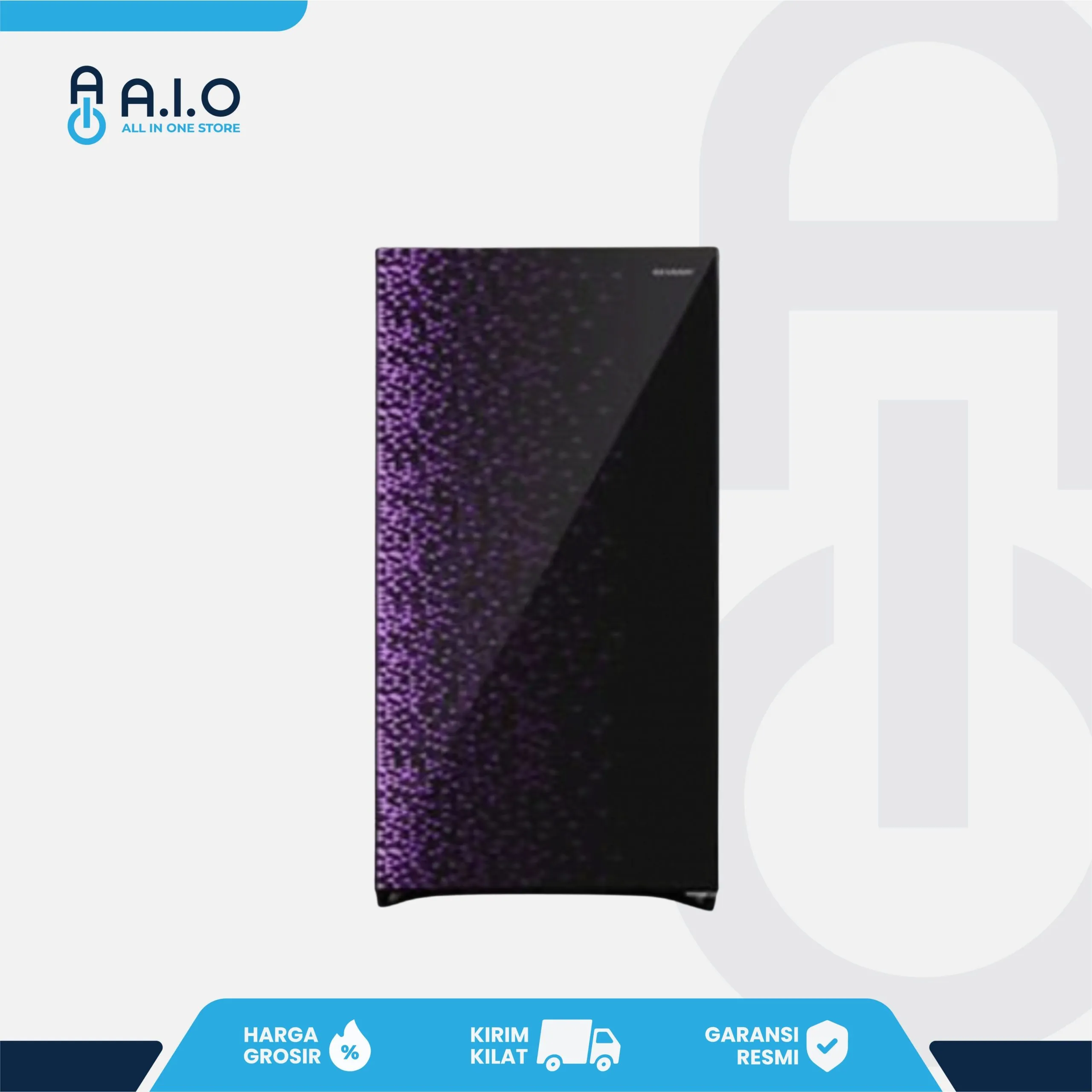 SHARP - KULKAS 1 PINTU 175 L - SJ X195MG GR