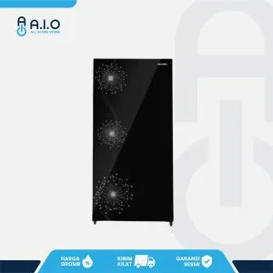 SHARP - KULKAS 1 PINTU 185 L - SJ X197W DW