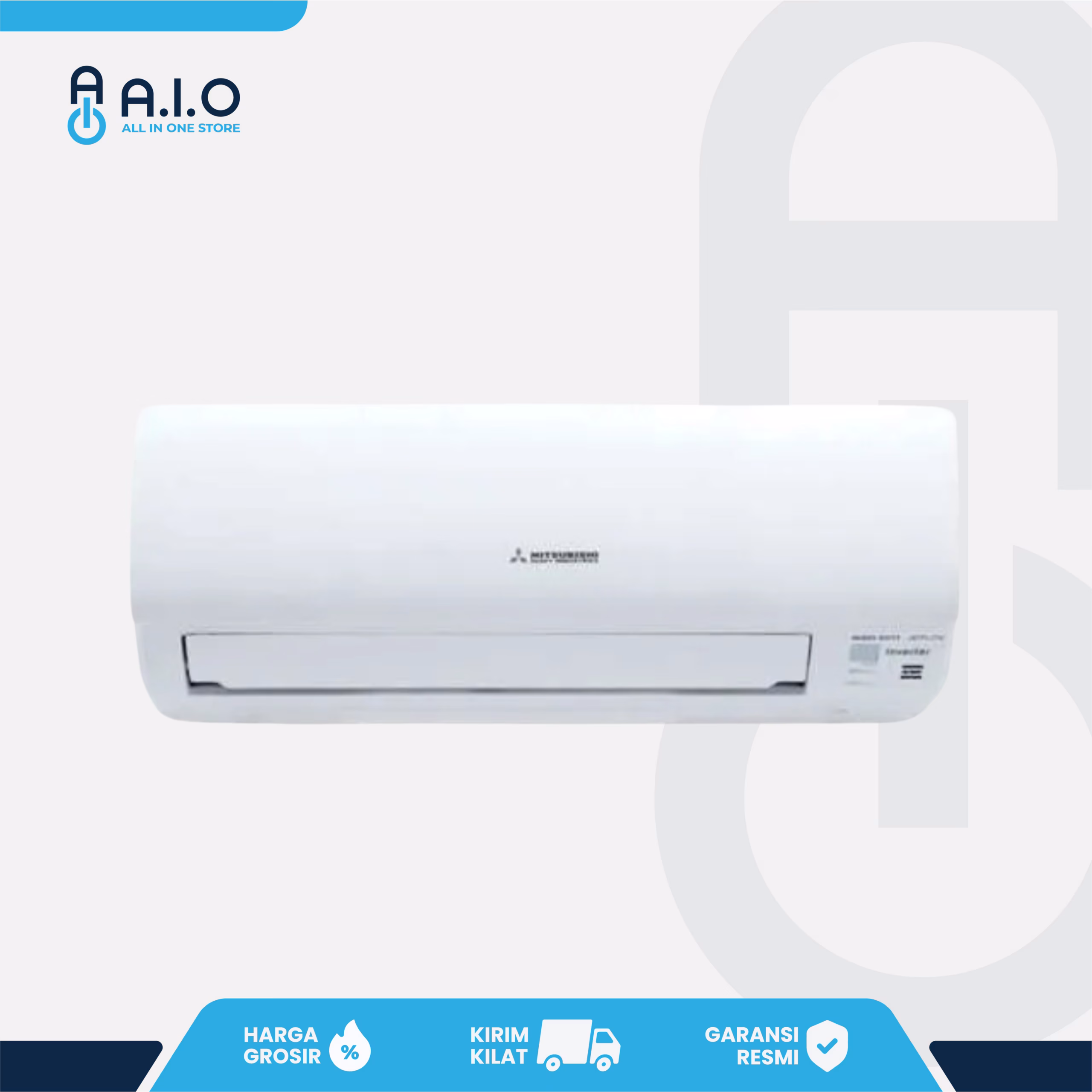 MITSUBISHI - AC SPLIT INVERTER 1 PK - SRK10YXP W3 1 MITSUBISHI - AC SPLIT INVERTER 1 PK - SRK10YXP W3