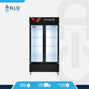 ARTUGO - SHOWCASE 2 PINTU 620 L - SV 602