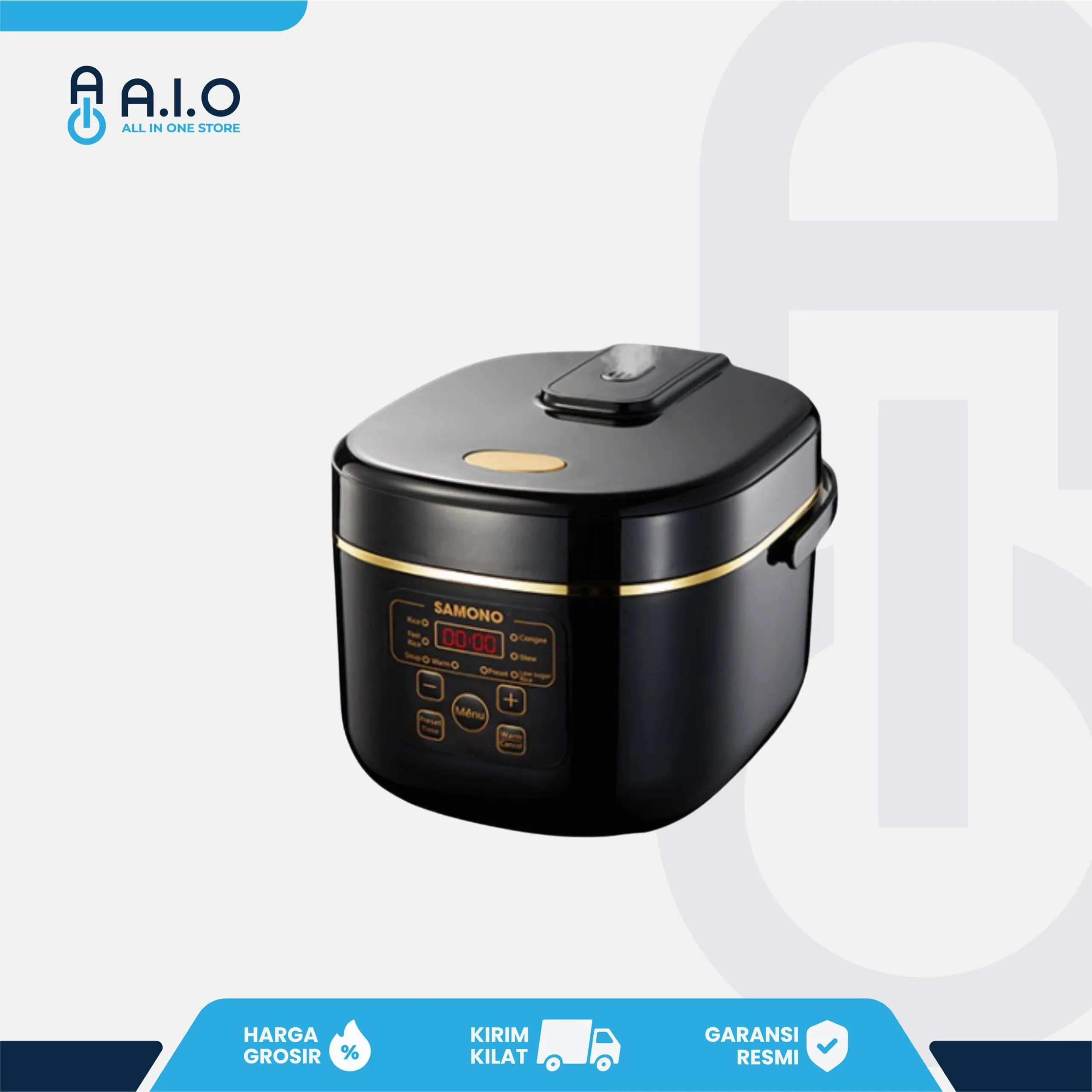 SAMONO - RICE COOKER 1.8 L - SW RCEB18 2 SAMONO - RICE COOKER 1.8 L - SW RCEB18 - Image 2