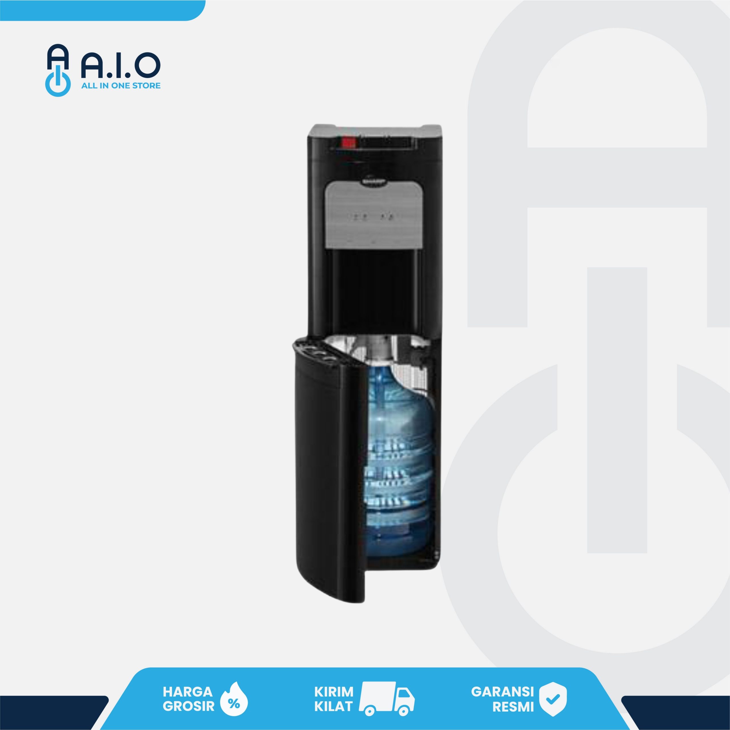 SHARP - DISPENSER GALON BAWAH - SWD 80EHL BK