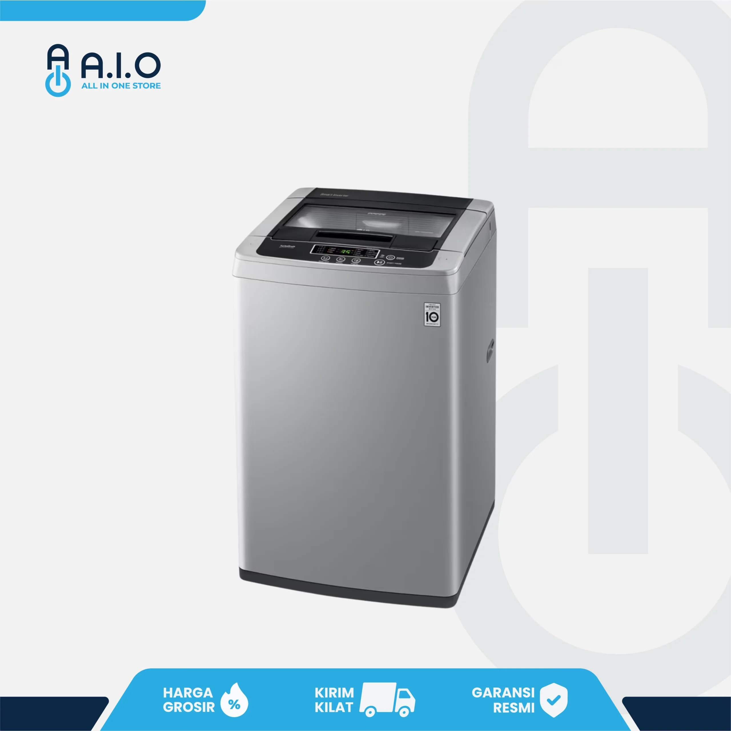 LG - MESIN CUCI TOP LOADING 9 KG - T2109VSPM 6 LG - MESIN CUCI TOP LOADING 9 KG - T2109VSPM - Gambar 6