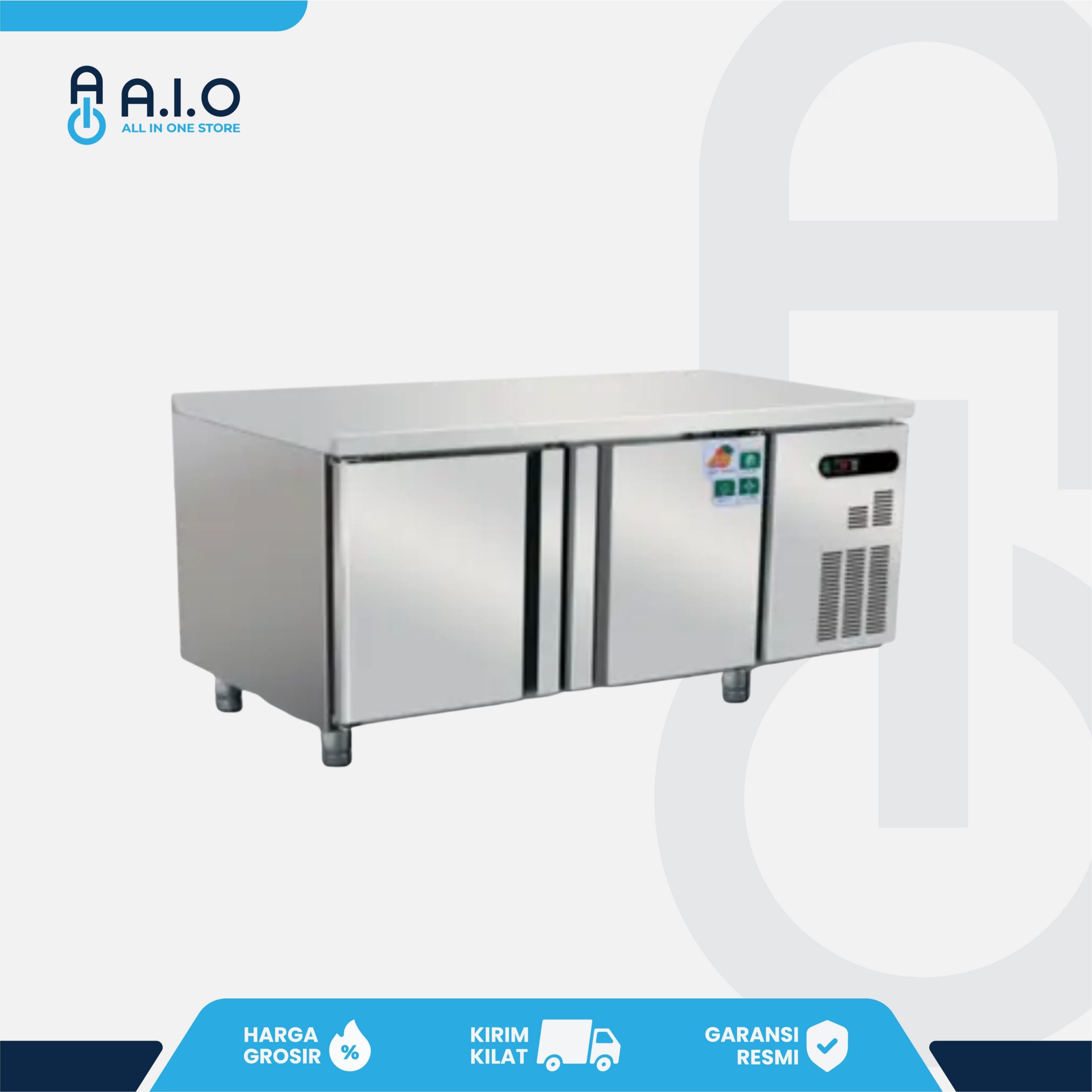 CROWN - UNDER COUNTER CHILLER 2 PINTU 350 L - TZ300