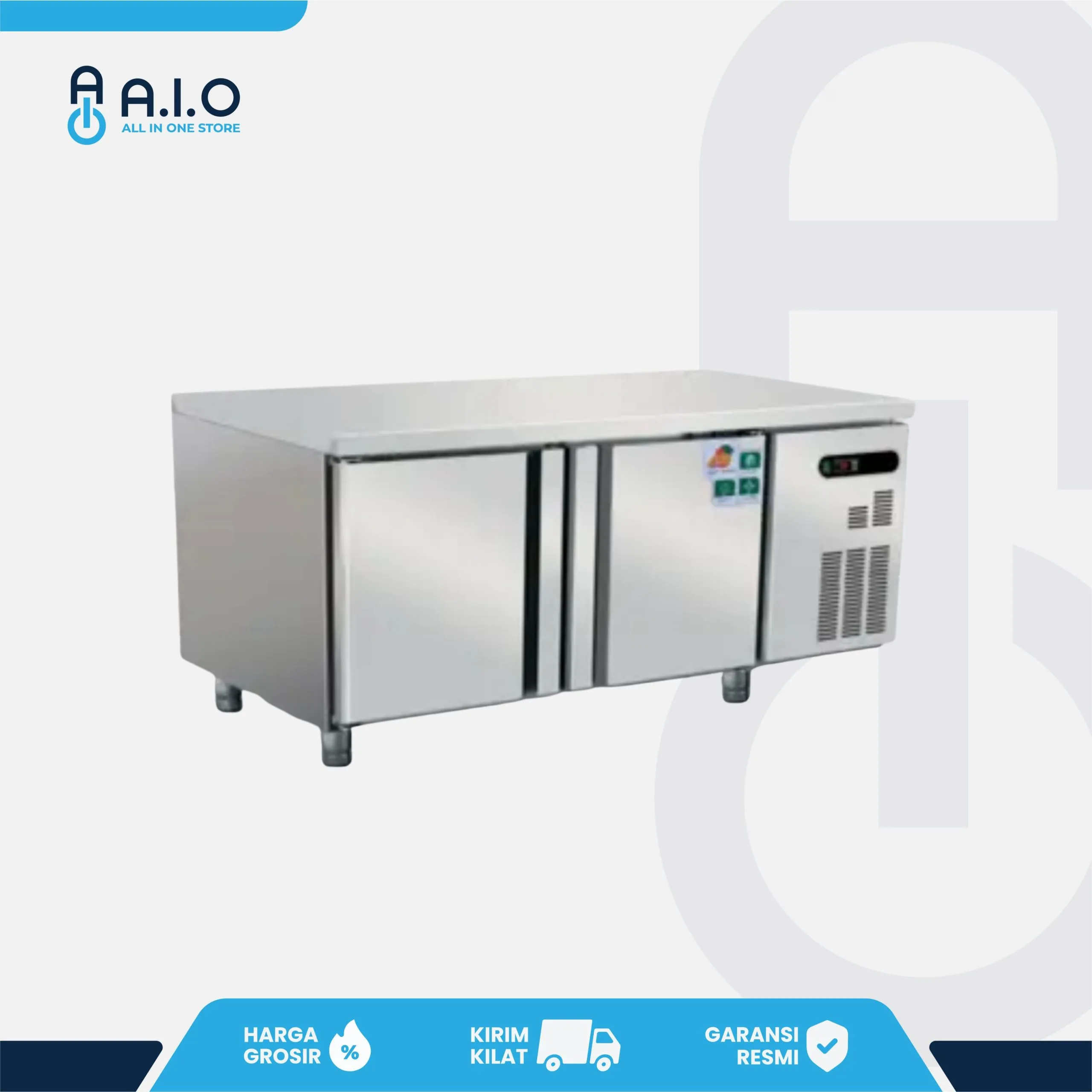 CROWN - UNDER COUNTER CHILLER 2 PINTU 350 L - TZ300