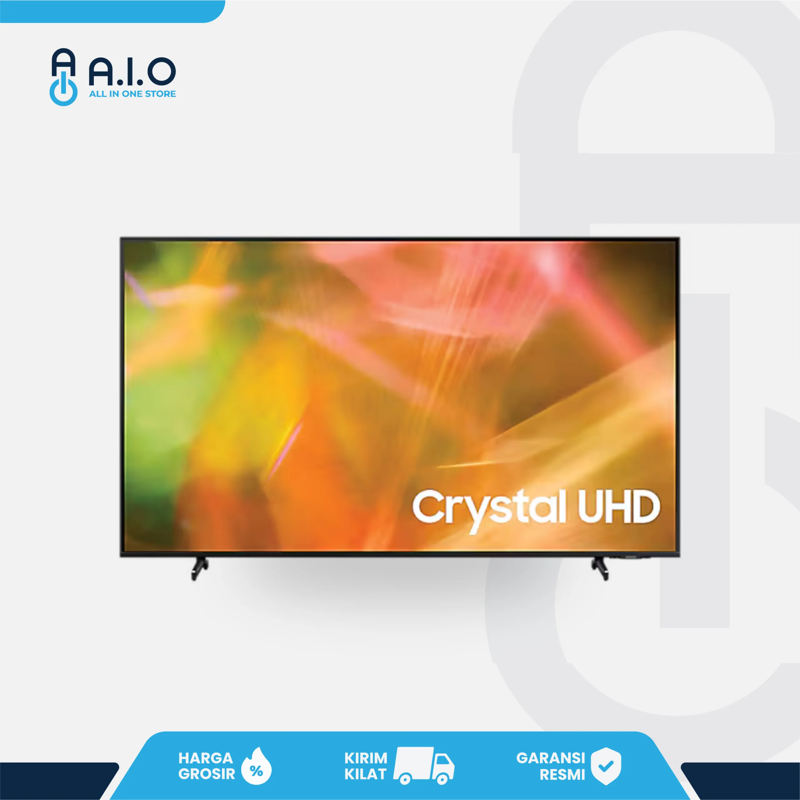 SAMSUNG - TV SMART 43" - UA43AU8000K