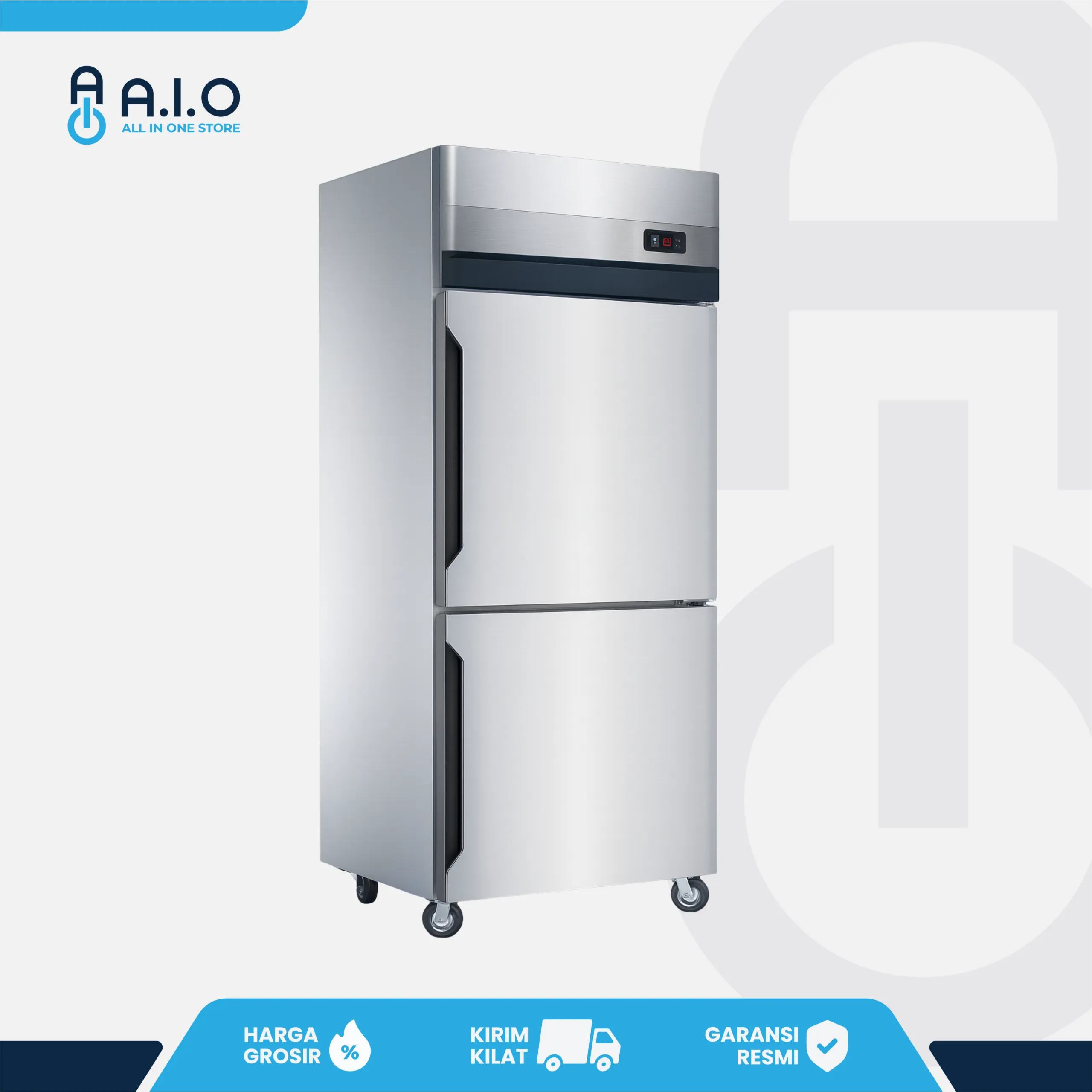 GEA - UPRIGHT CHILLER 2 PINTU 398 L - URC 550 2DX