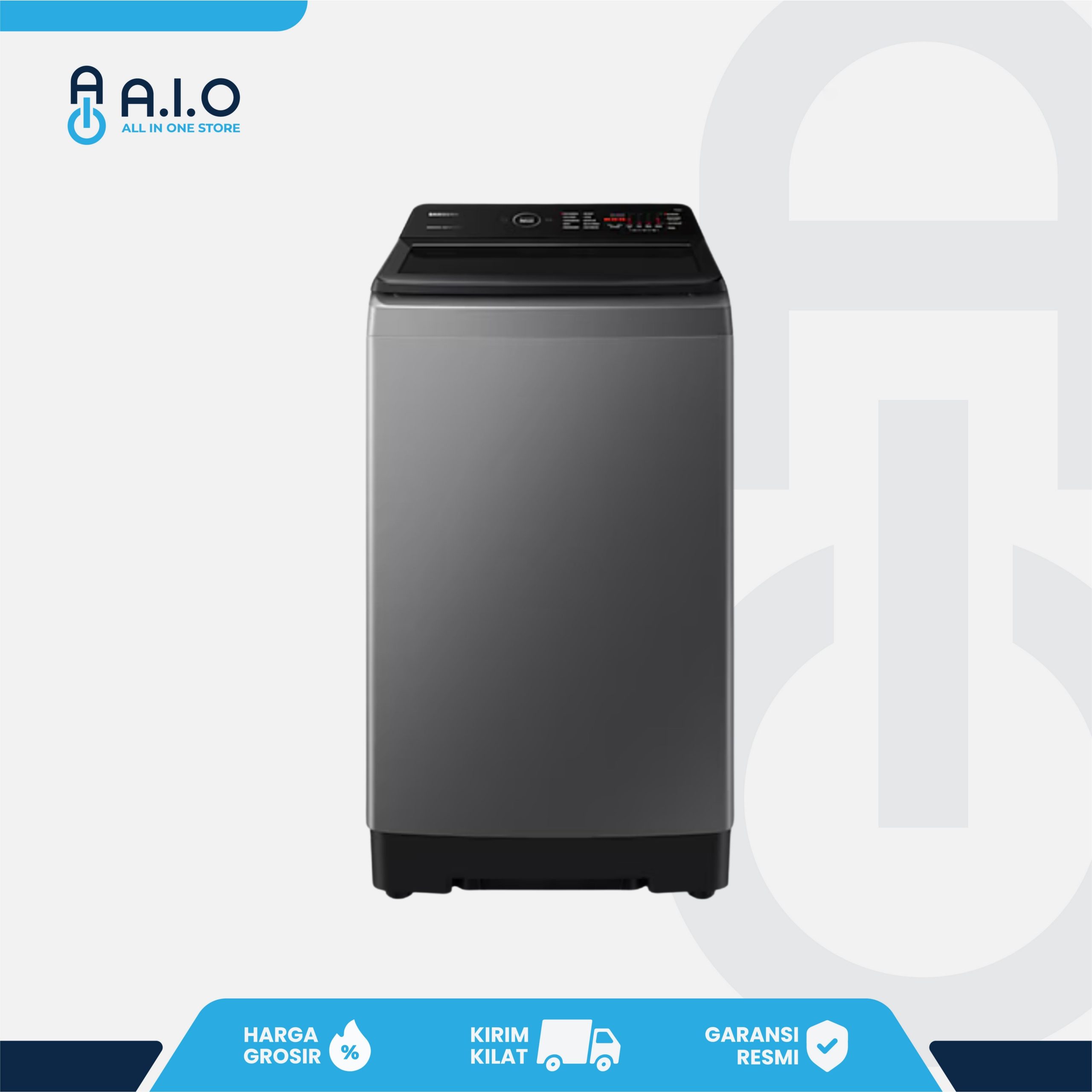 SAMSUNG - MESIN CUCI TOP LOADING 10 KG - WA10CG454BDSE