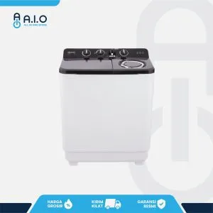 HISENSE - MESIN CUCI 2 TABUNG 8 KG - WS80K10