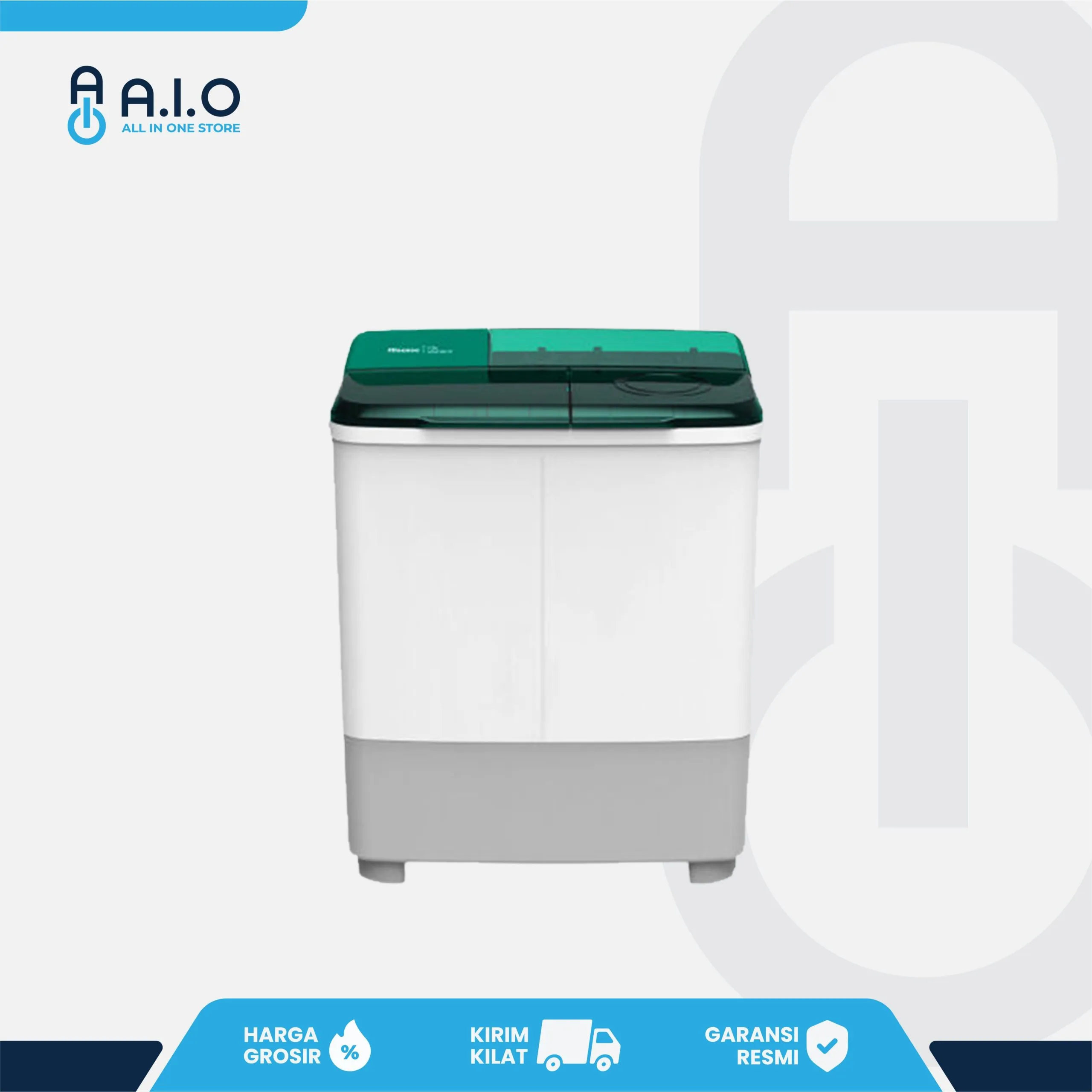 HISENSE - MESIN CUCI 2 TABUNG 7 KG - WSAC701