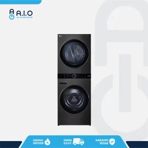 LG - MESIN CUCI FRONT LOADING + WASHER DRYER 21 KG - WT2117NHB