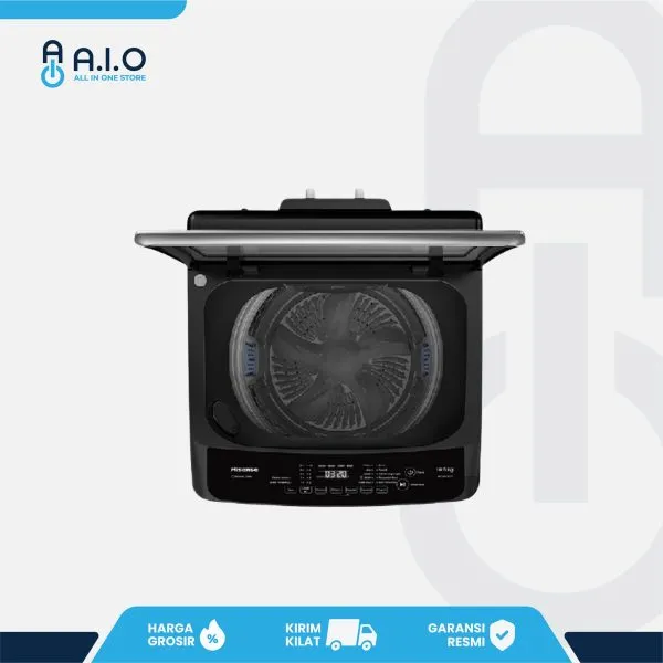 HISENSE - MESIN CUCI TOP LOADING 13 KG - WTJA1301D